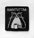 Darrakatti Kahvituttaa- kangasmerkki