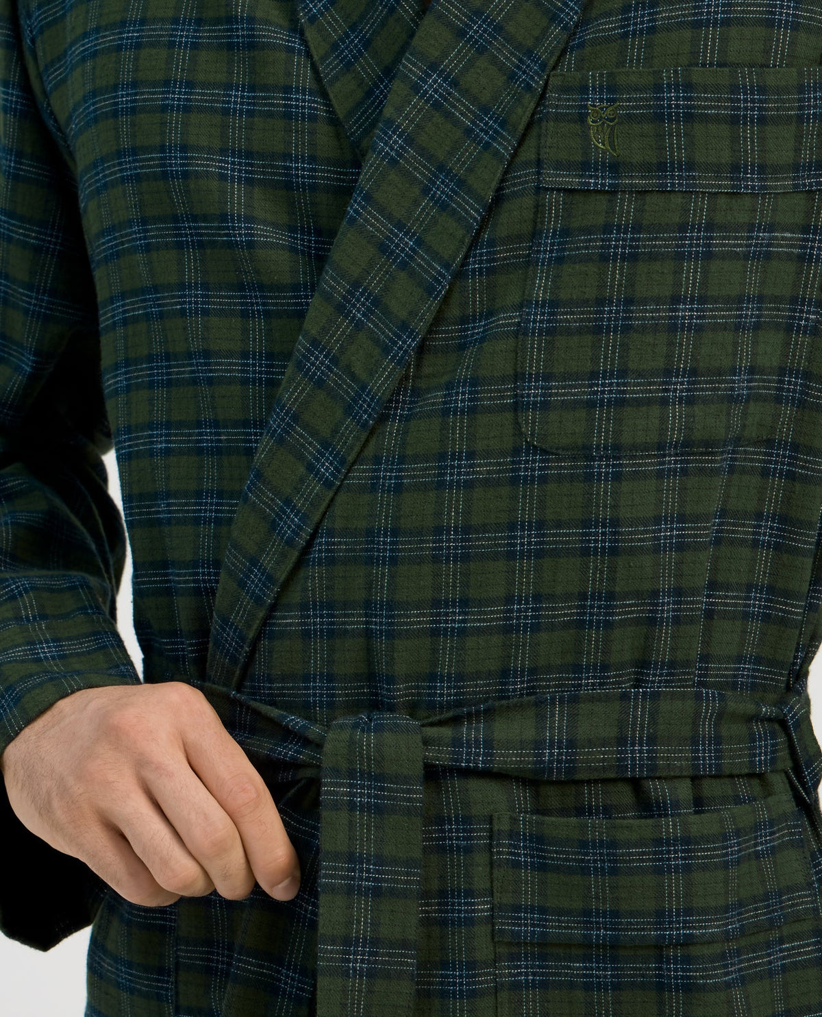 El Buho flanellinen aamutakki