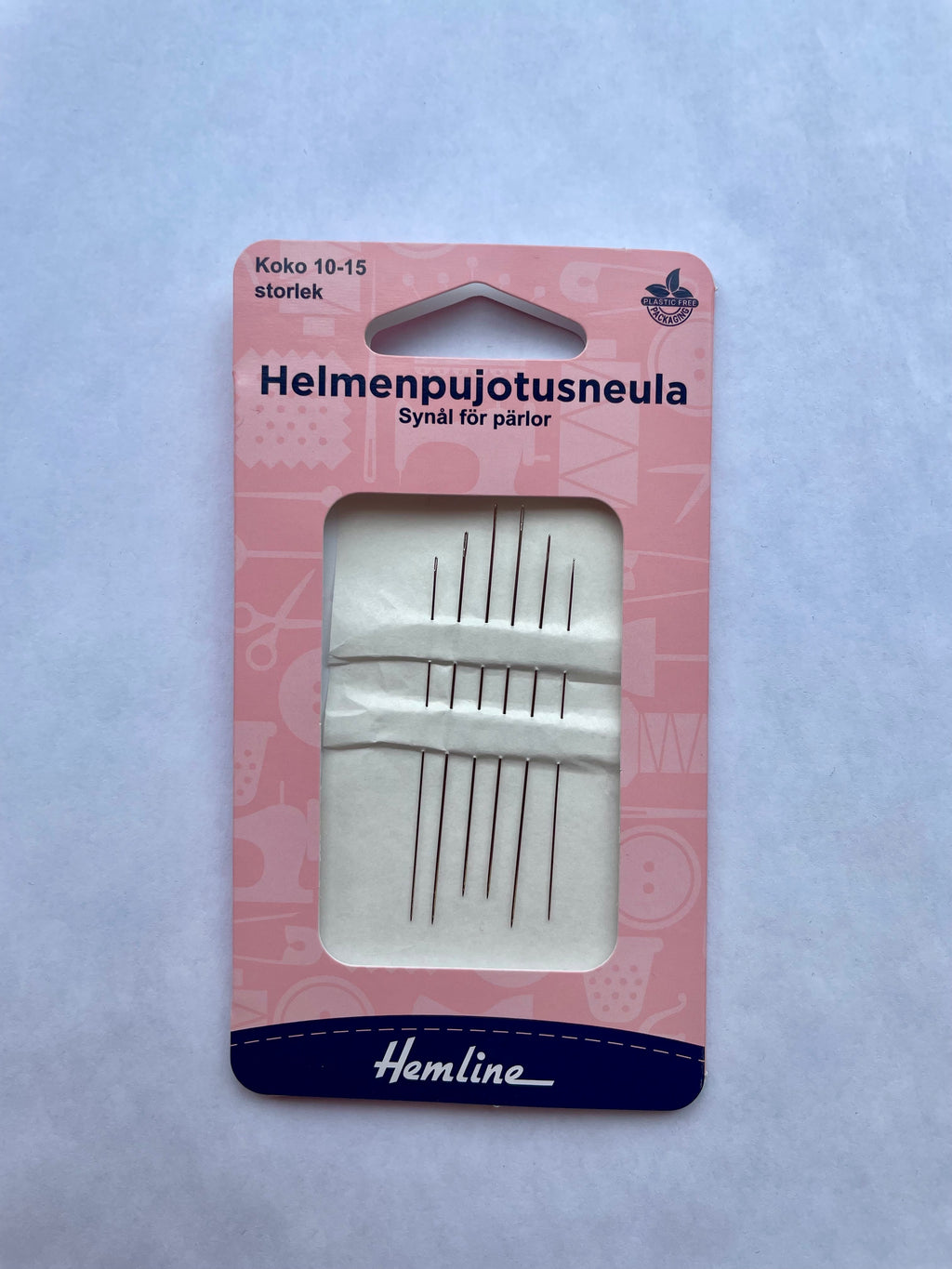 Hemline helmenpujotusneula koko 10-15