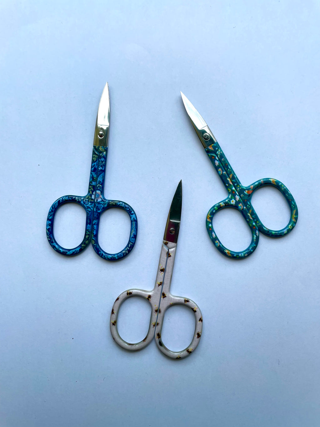 Kuviolliset lankasakset 9,5cm