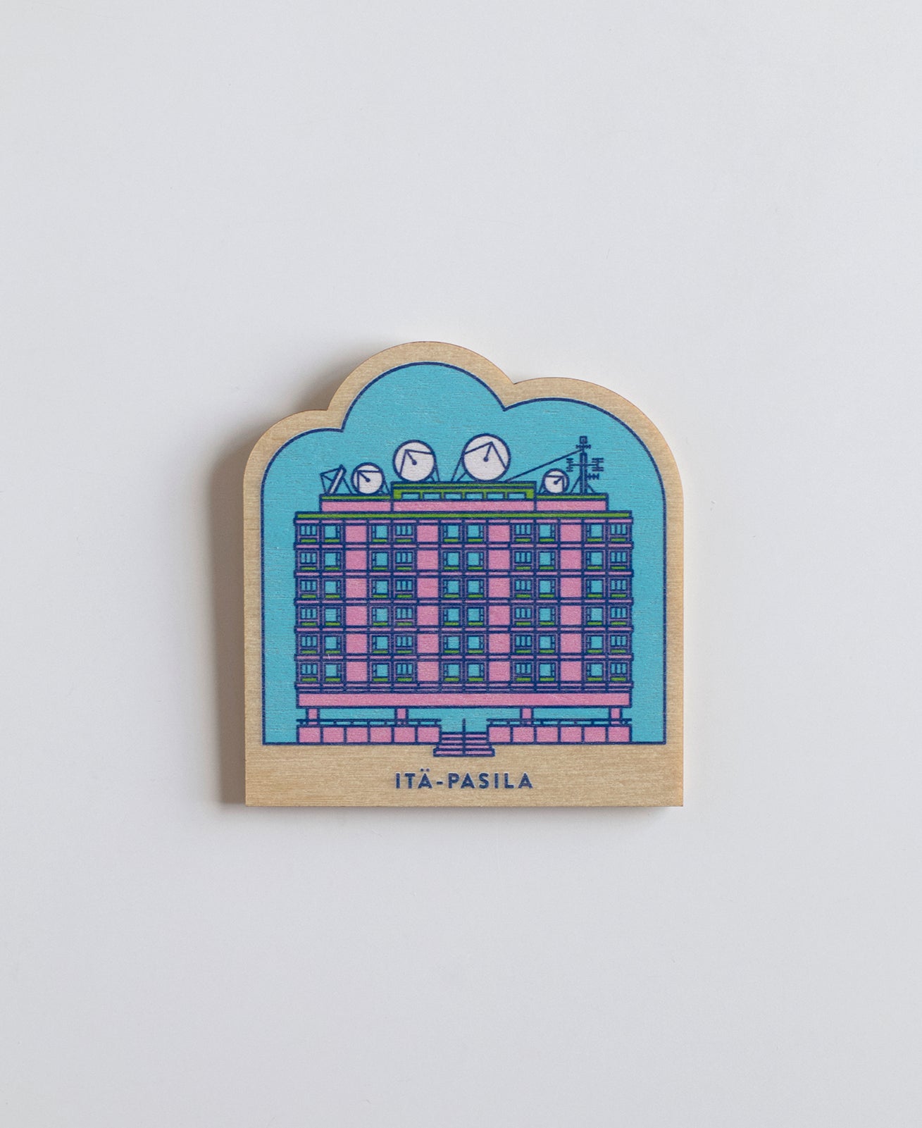 Kuviokioski Itä-Pasila- magneetti