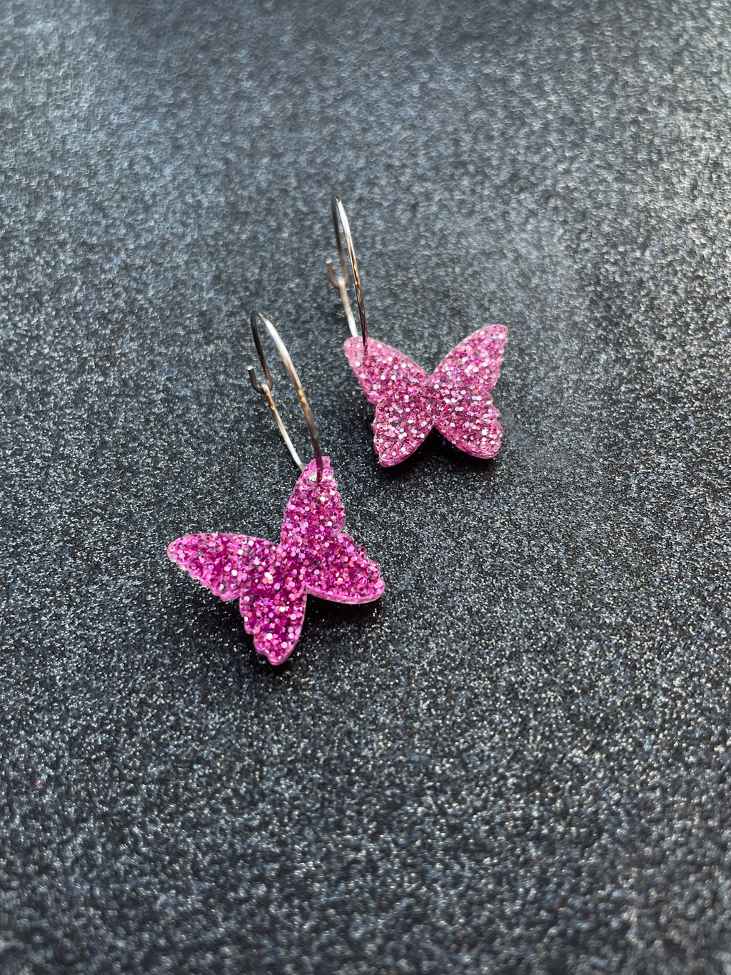 Ruffle Army violetit glitterperhoskorvakorut