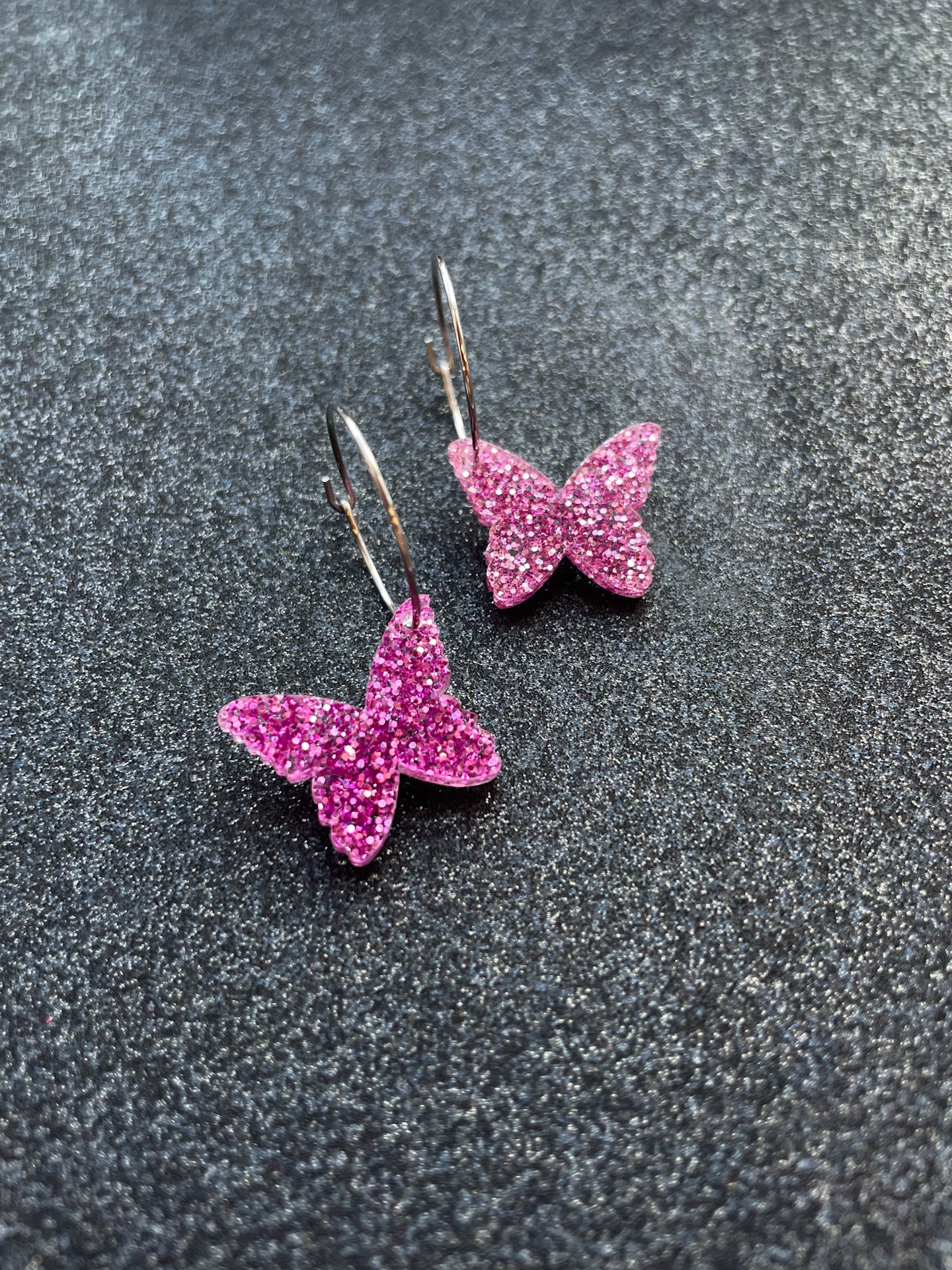 Ruffle Army violetit glitterperhoskorvakorut