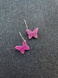 Ruffle Army violetit glitterperhoskorvakorut