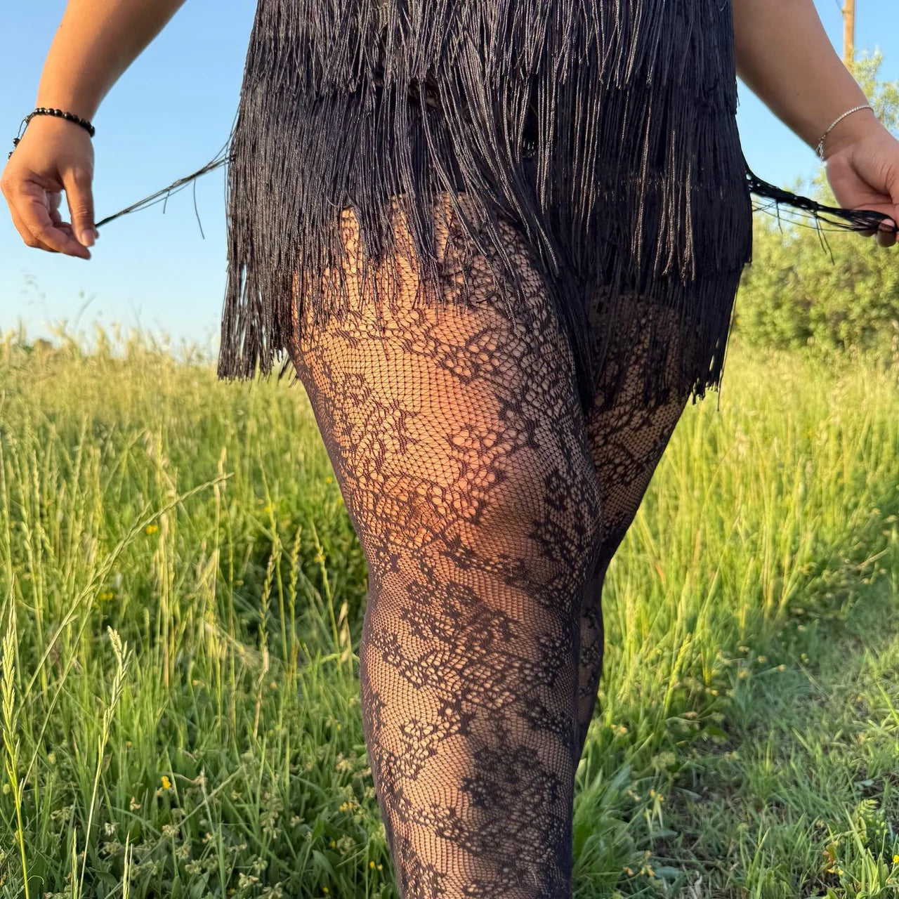 Snag Tights Camarila pitsisukkahousut