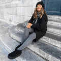 Snag Tights Grannies Cable Knit merinovillasukkahousut