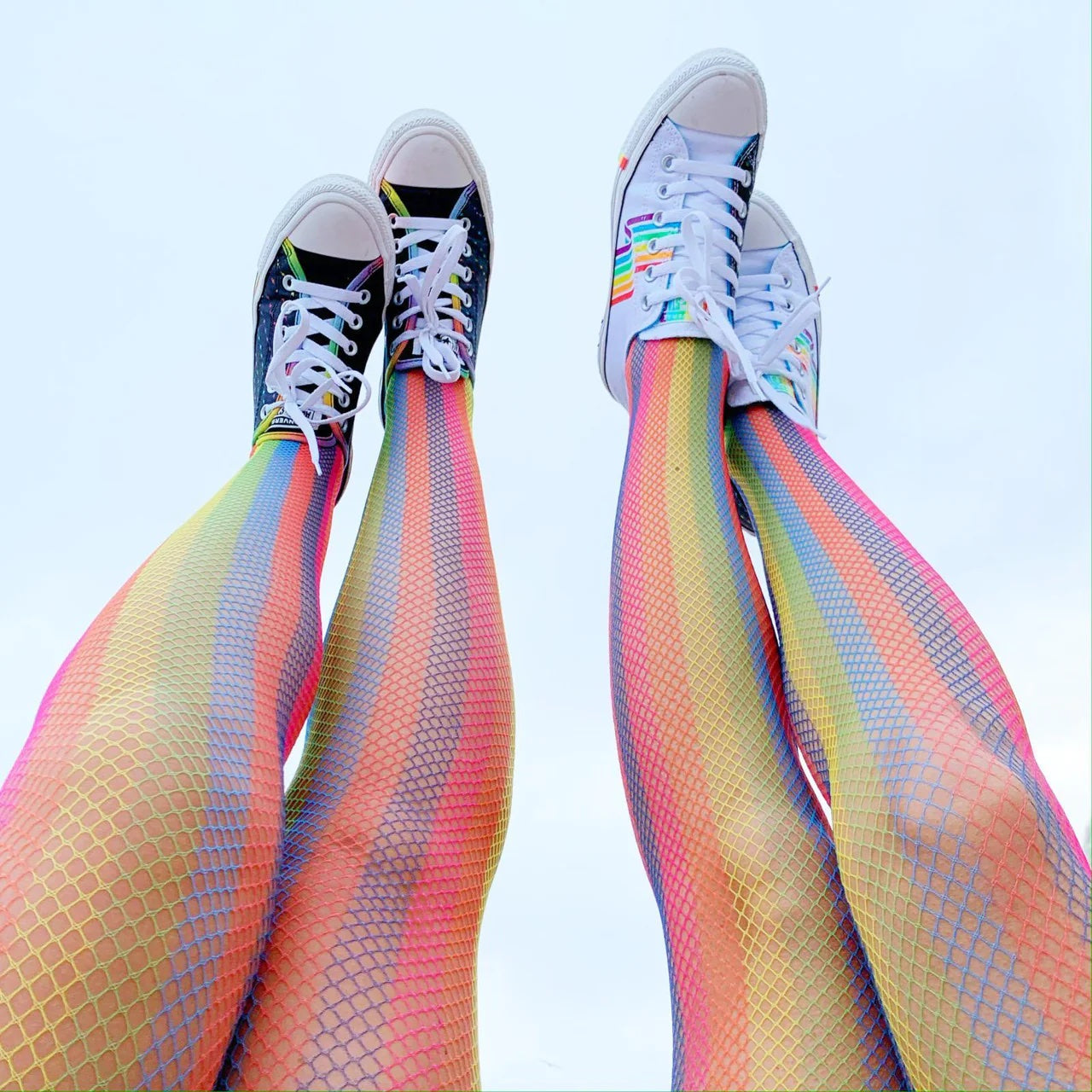 Snag Tights Rainbow- verkkosukkahousut