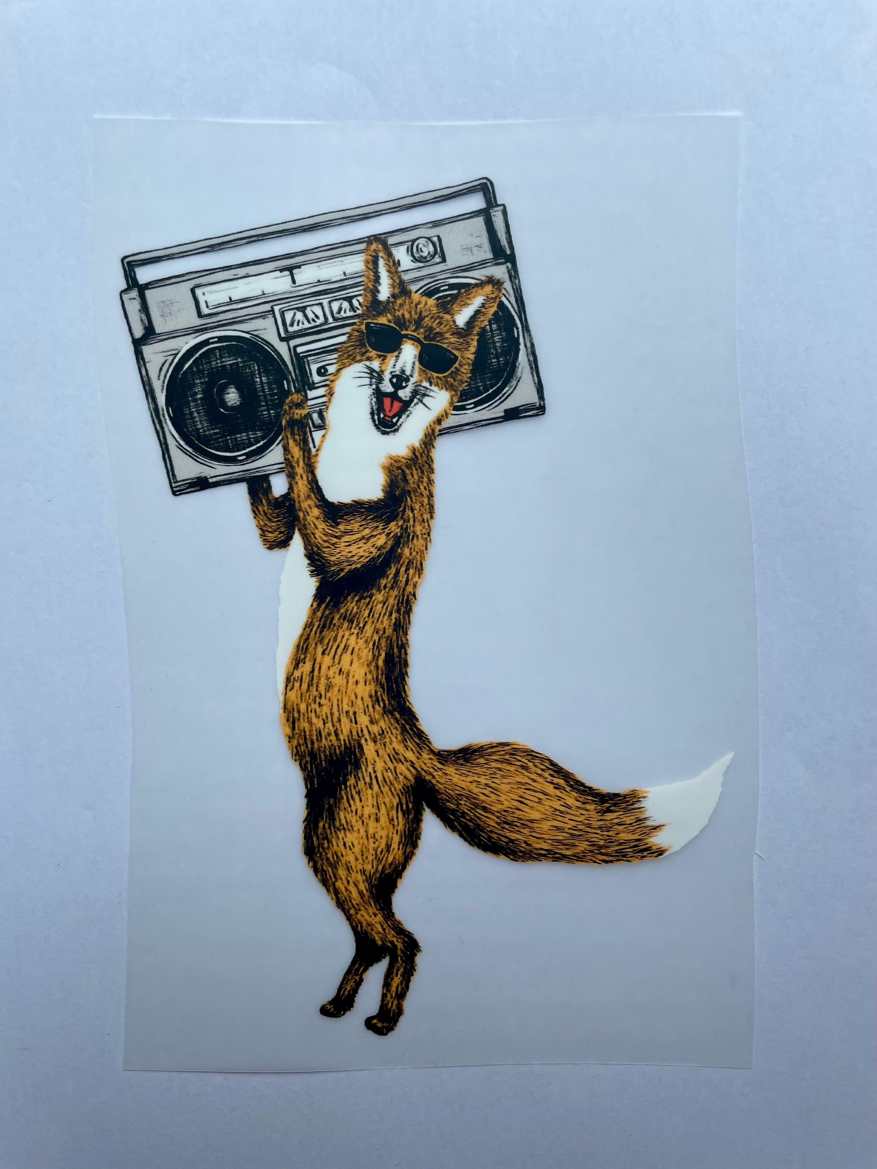 Vuorella Old fox- silityskuva