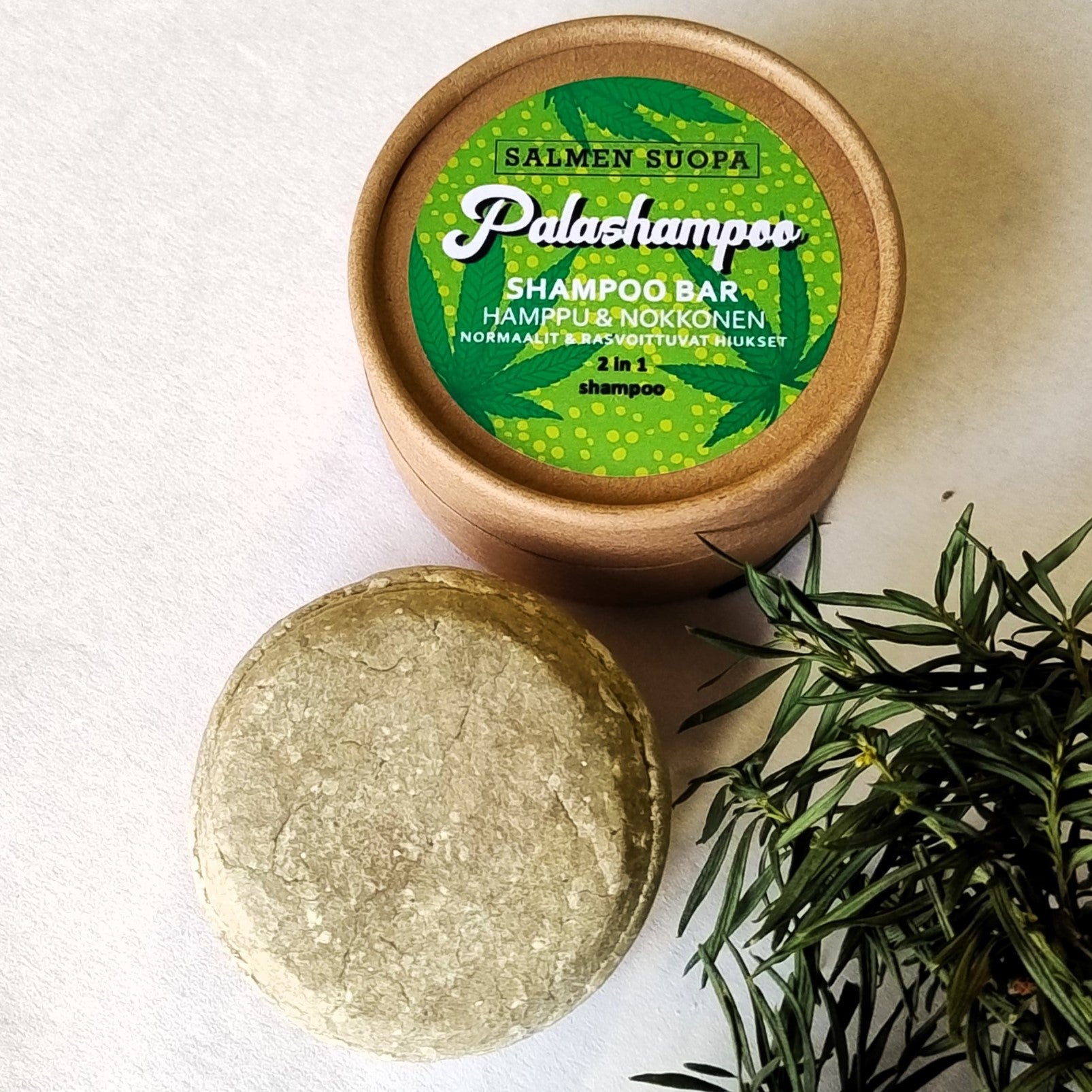 Salmen Suopa Hamppu & nokkonen- palashampoo
